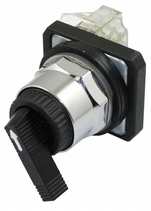 SelectorSwitch Non-Illum 2Pos 30mm Black