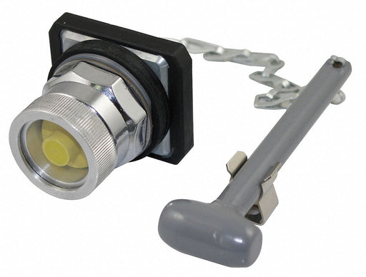 Emergency Stop Push Button Yellow 30mm