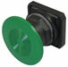 Mushroom Head Push Button Green 30mm