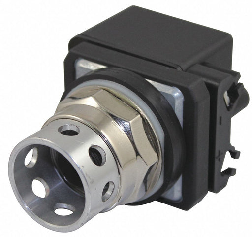 Extended Push Button Clear LED 30mm