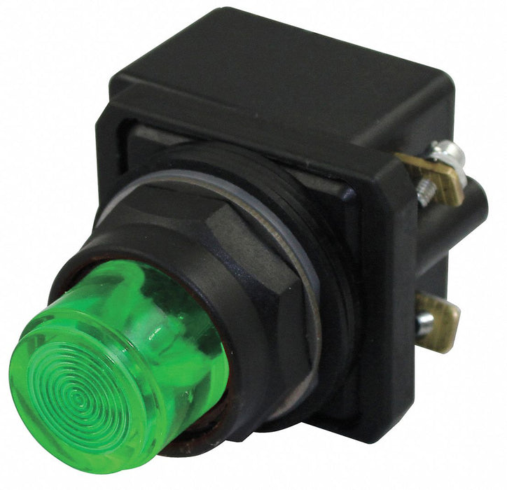 H6729 Pilot Light Green 30mm LED