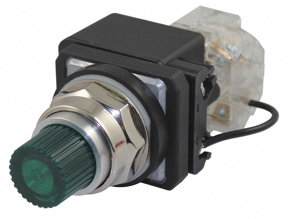 H6736 Pilot Light Green 30mm LED