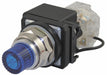 H6736 Pilot Light Blue 30mm LED