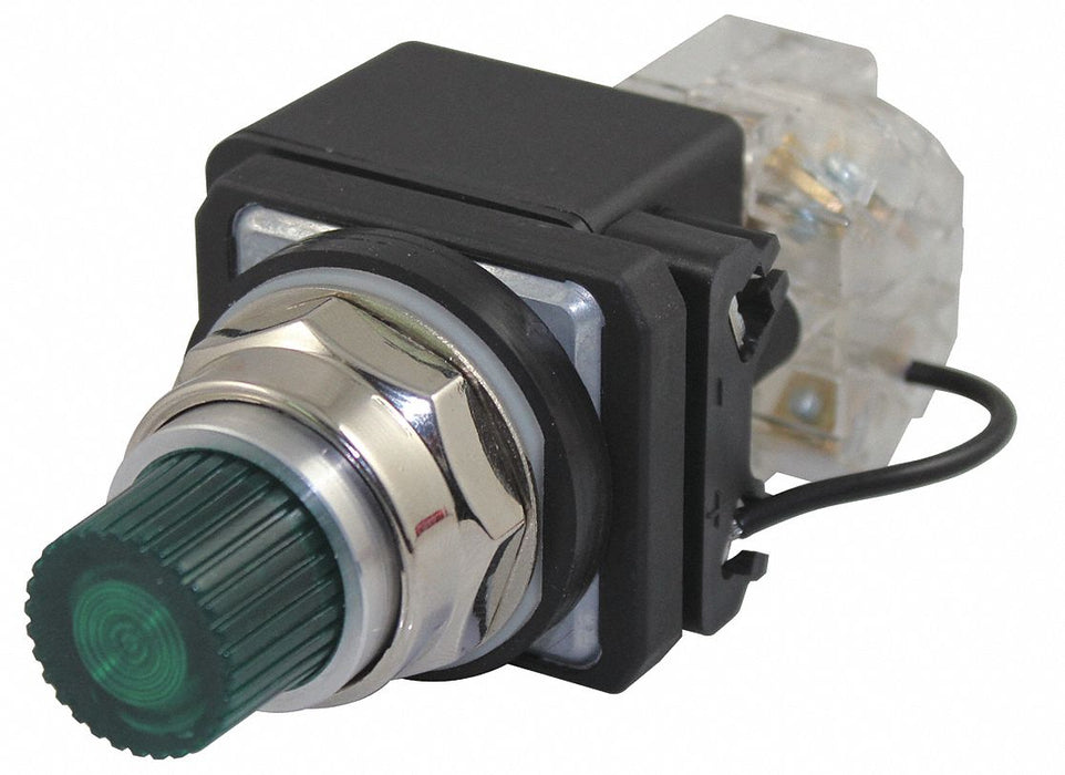 H6736 Pilot Light Green 30mm LED