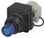 H6736 Pilot Light Blue 30mm LED