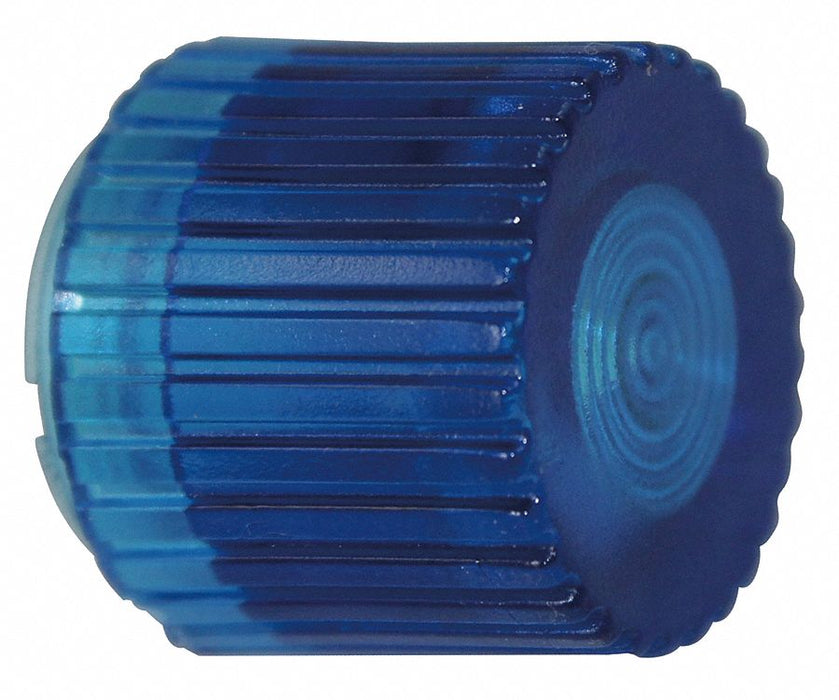 Push Button Cap 30mm Blue