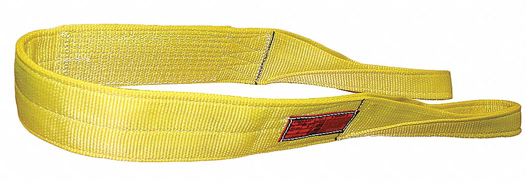 Web Sling Flat Eye 7 ft L 22800 lb Cap.