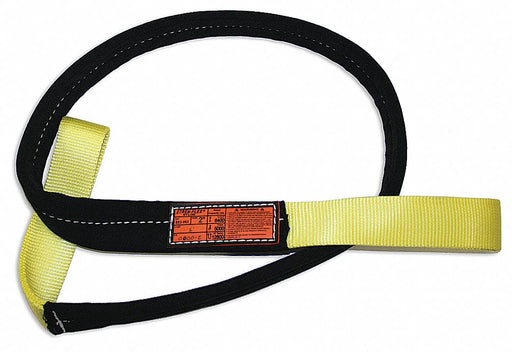 Web Sling Flat Eye 4 ft L 12800 lb Cap.