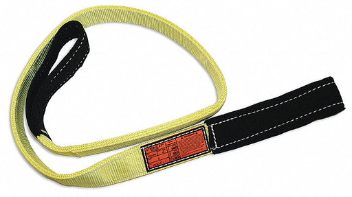 Web Sling Twisted Eye 18 ft L 3 200 lb