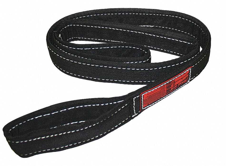 M5280 Web Sling Flat Eye 16 ft L 3 200 lb Cap.