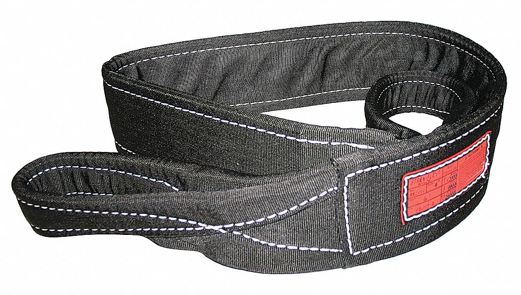 M5287 Web Sling Flat Eye 6 ft L 11500 lb Cap.