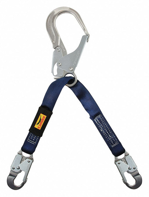 Positioning Lanyard Blue Fixed