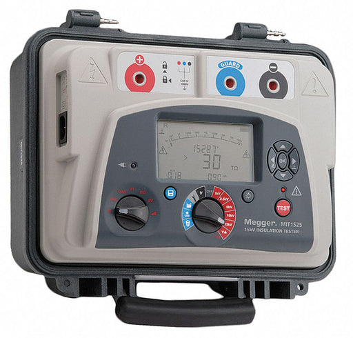 Megohmmeter 1000 to 15000V DC LCD