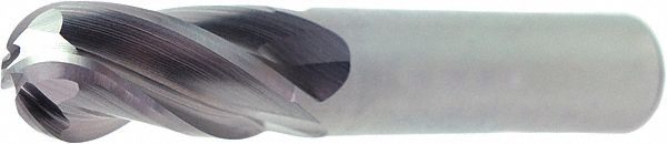Ball End Mill Single End 3/64 Carbide