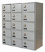 Locker 5x3Lckrs Lt Gry 30.5 x27 x12 