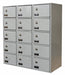 Locker 5x3Lckrs Lt Gry 30.5 x27 x12 