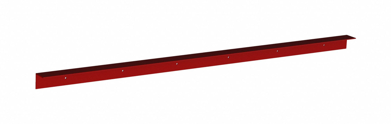 WallMountSupportAngle Red PwdrCtd Stl