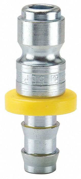 Quick Connect Plug 1/4 Body 3/8 Barb