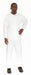 Collared Coverall Elastic White 2XL PK25