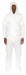 Hooded Coverall w/Boots White L PK25