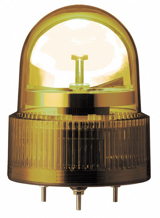 Rotating Mirror Yellow 24VAC/DC