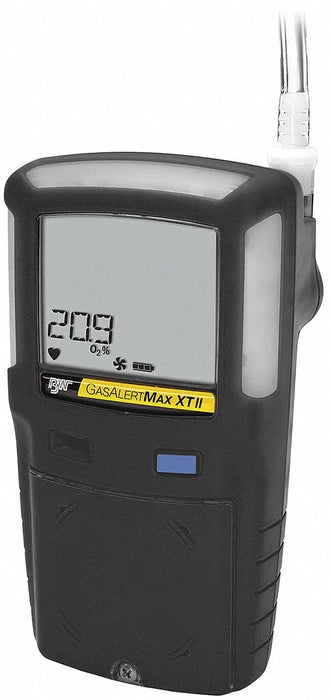 Single Gas Detector H2S 0-200 ppm NA Blk