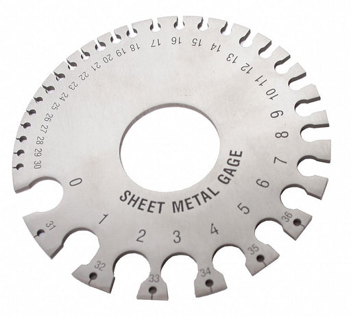 Sheet Metal Thick Gauge Out Dia 3-1/4 