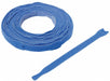 Hook-and-Loop Cable Tie 8 in Blue PK900