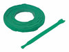 Hook-and-Loop Cable Tie 8 in Green PK900