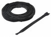 Hook-and-Loop Cable Tie 8 in Black PK900