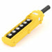 PendantCntrlStation DeadEnd 6Buttn Ylw