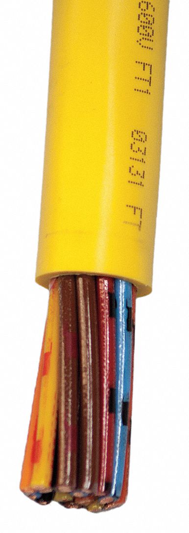 PendantCable 12Cond 16AWG Yellow 25ft