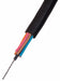 PendantCablew/StrainRelief Blk 25ft