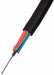 PendantCablew/StrainRelief Blk 25ft