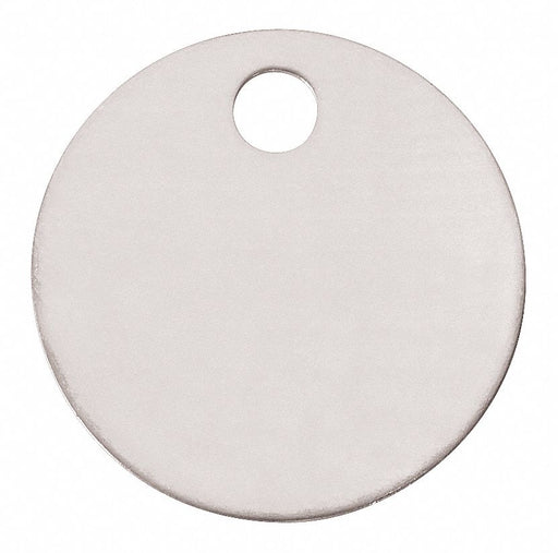 Embossing Tag 304 SS 1in H 1in W PK25