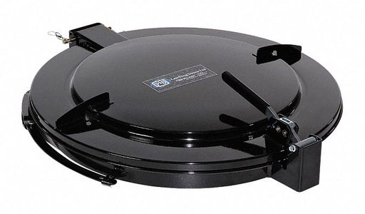 Drum Lid Black Steel