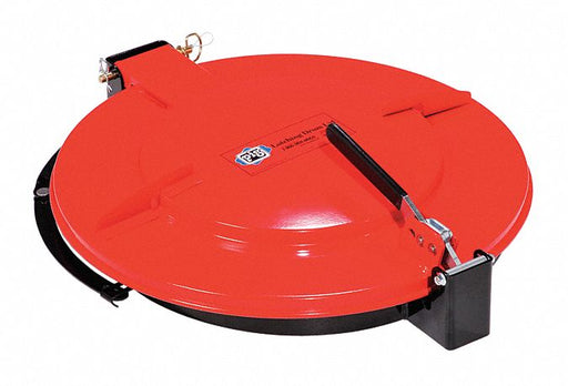 Latching Lid for Fiber Drum Red
