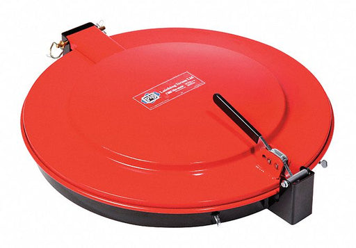 Latching Lid for Fluorescent Lamp Red