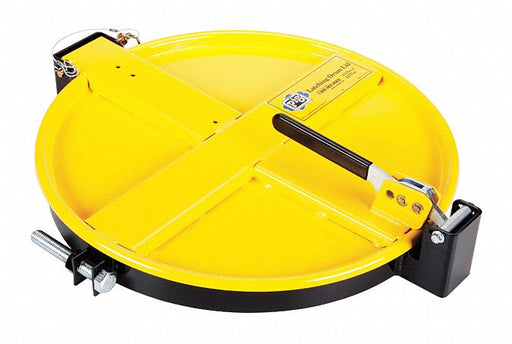 Drum Lid Yellow Steel 19.25 in L