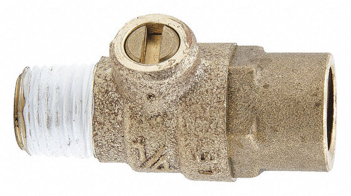 Test Cock 1/4 in MNPT Lead Free