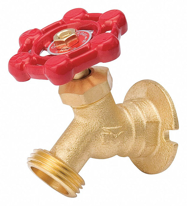 Sillcock Valve FPT 1/2 in Brass