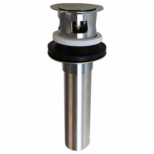 Sink Drain D 1-1/4 L 8 Brass Pop-Up