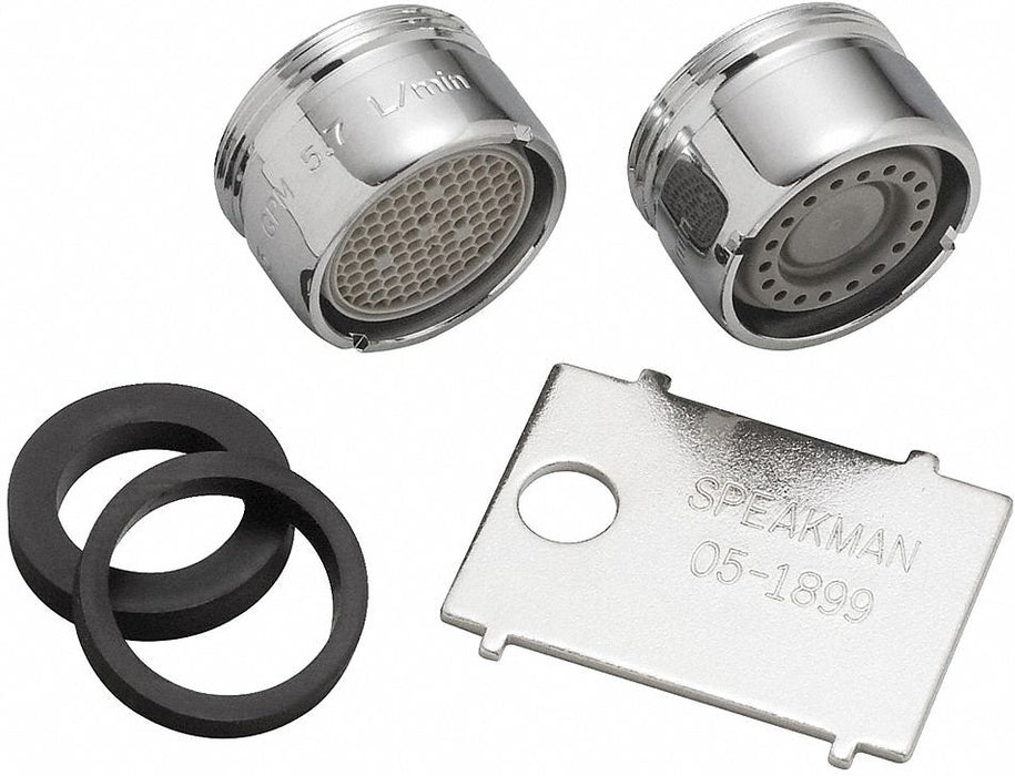 Spray Outlet Brass 13/16 in - 27 Chrome