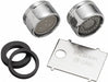 Spray Outlet Brass 13/16 in - 27 Chrome