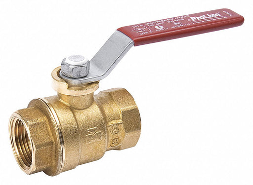 Manual 2-Way Ball Valve IPS Brass