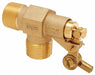 Float Valve 1/2in. LF Brass Pipe Mount