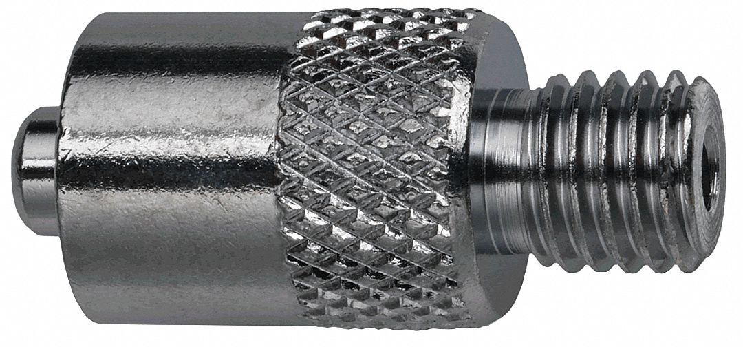 Male Luer 1/4-28 303 SS Silver