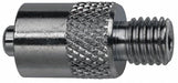 Male Luer 1/4-28 303 SS Silver
