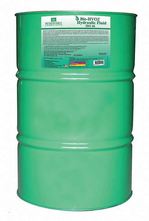 Hydraulic Oil Drum Yellow 55 gal