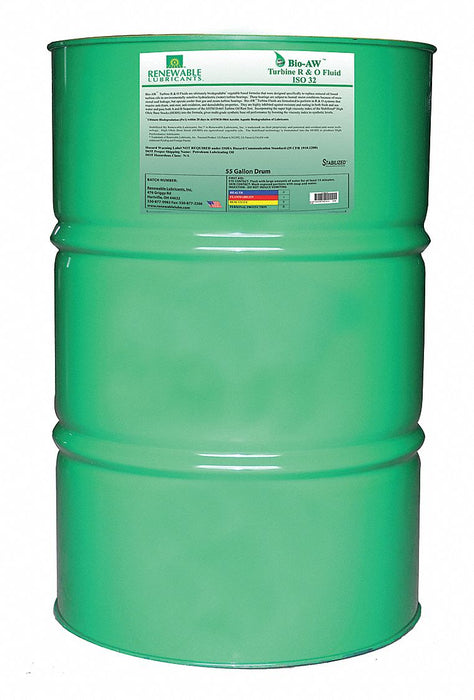 Hydraulic Oil Drum Yellow 55 gal